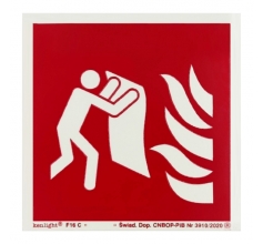 Znak - koc gaśniczy